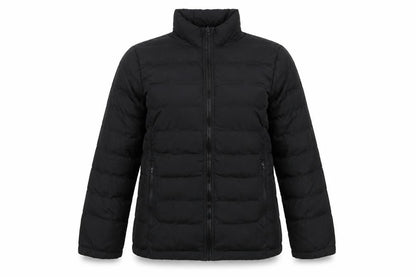 Womens UK Size 2XL Outdoor World Travel Clothing Black Puffer Jacket