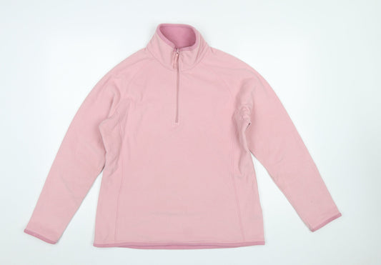 Womens UK Size 14 Mountain Warehouse Pink Pullover Sweatshirt