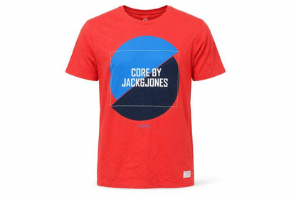 Mens UK Size M JACK & JONES Red  T-Shirt