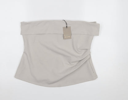 Womens UK Size 16 River Island Grey Camisole Tank