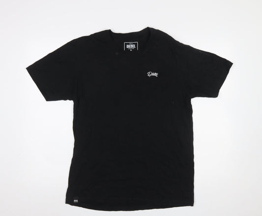 Mens UK Size XL Diesel Black  T-Shirt