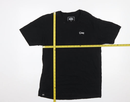 Mens UK Size XL Diesel Black  T-Shirt