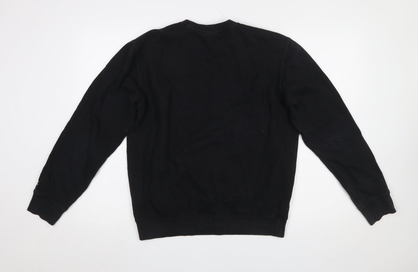 Mens UK Size M Champion Black Pullover Sweatshirt