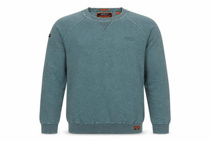 Mens UK Size M Superdry Green Pullover Sweatshirt