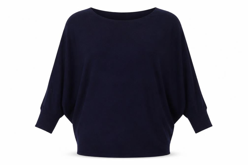 Womens UK Size XS Phase Eight Navy Pullover Jumper