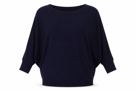 Womens UK Size XS Phase Eight Navy Pullover Jumper