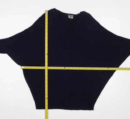 Womens UK Size XS Phase Eight Navy Pullover Jumper