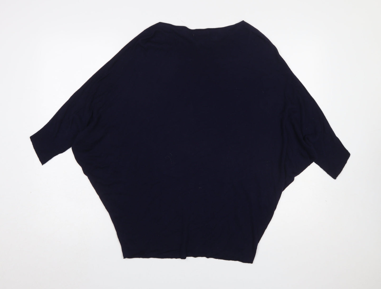 Womens UK Size XS Phase Eight Navy Pullover Jumper