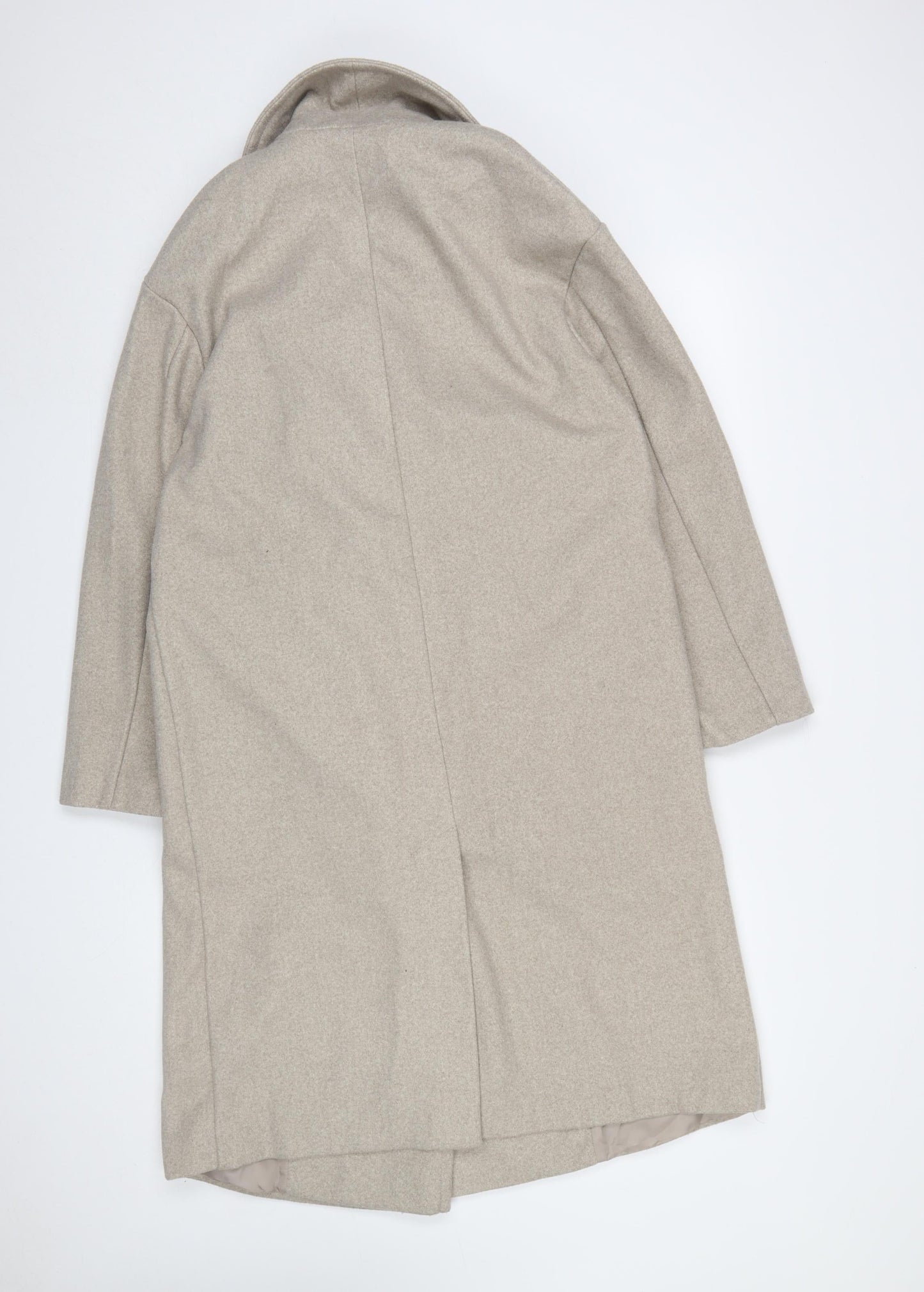 Womens UK Size S Dunnes Beige Overcoat