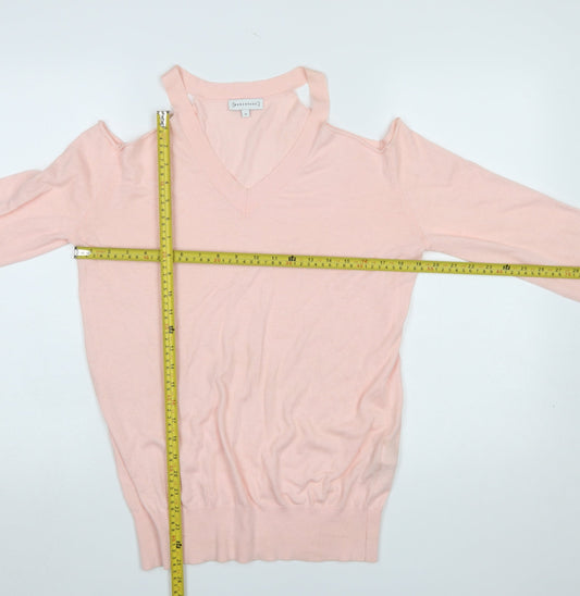 Womens UK Size 10 Warehouse Pink Pullover Jumper