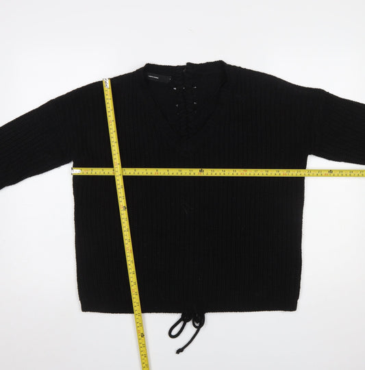Womens UK Size S VERO MODA Black Pullover Jumper