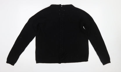 Womens UK Size S VERO MODA Black Pullover Jumper