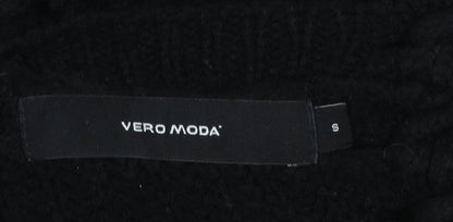 Womens UK Size S VERO MODA Black Pullover Jumper