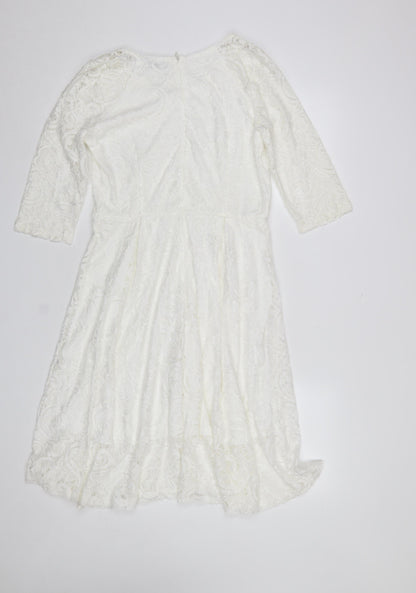 Womens UK Size M Allandwell Fit & Flare Dress