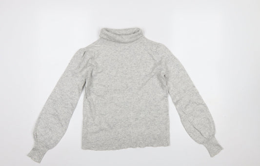 Womens UK Size 8 Laura Ashley Grey Pullover Jumper