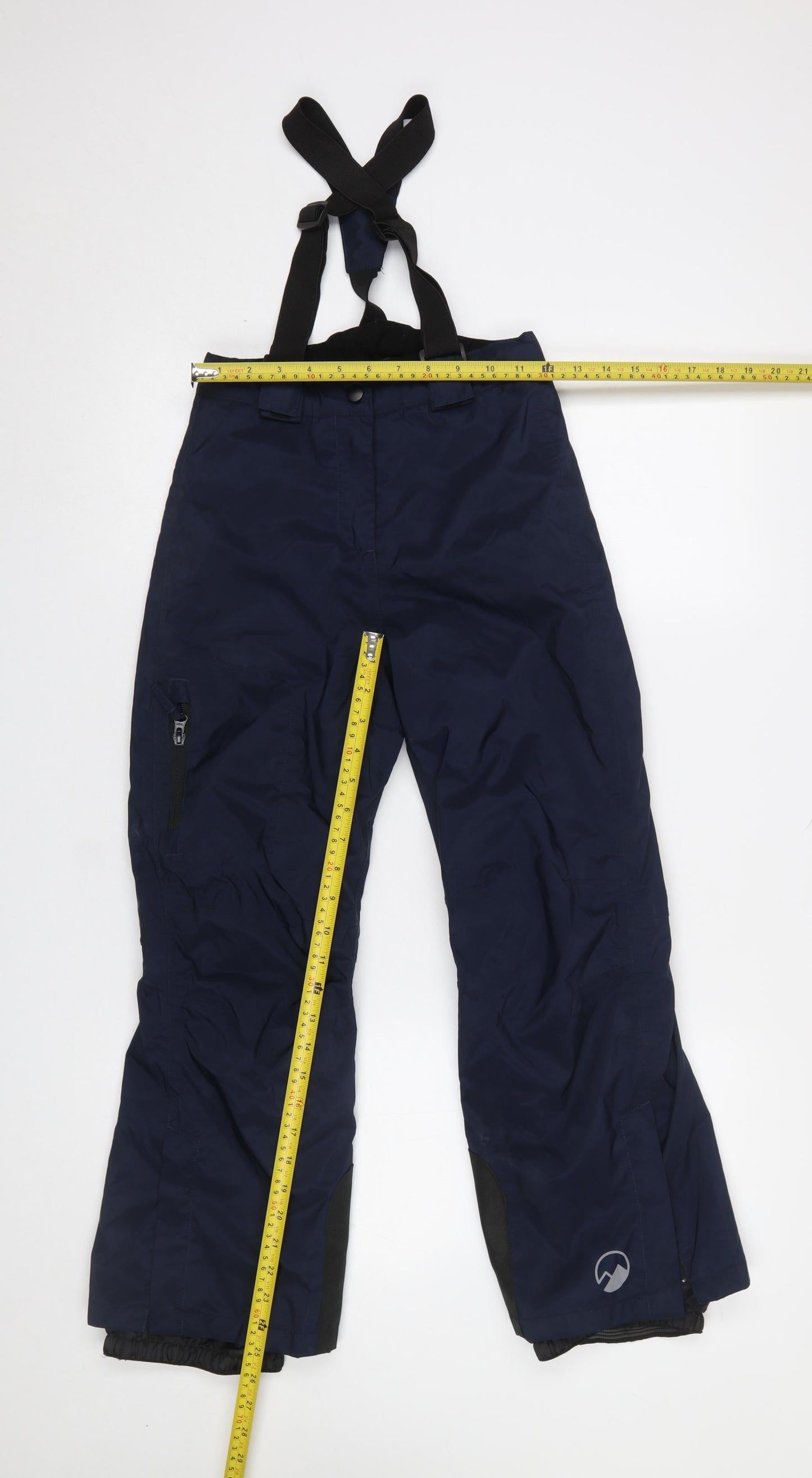 Boys UK Size 9-10 Years Crivit Regular Fit Snow Pants Blue Trousers
