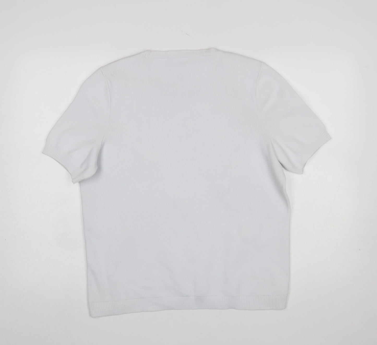Womens UK Size 14 Savida White Pullover Jumper