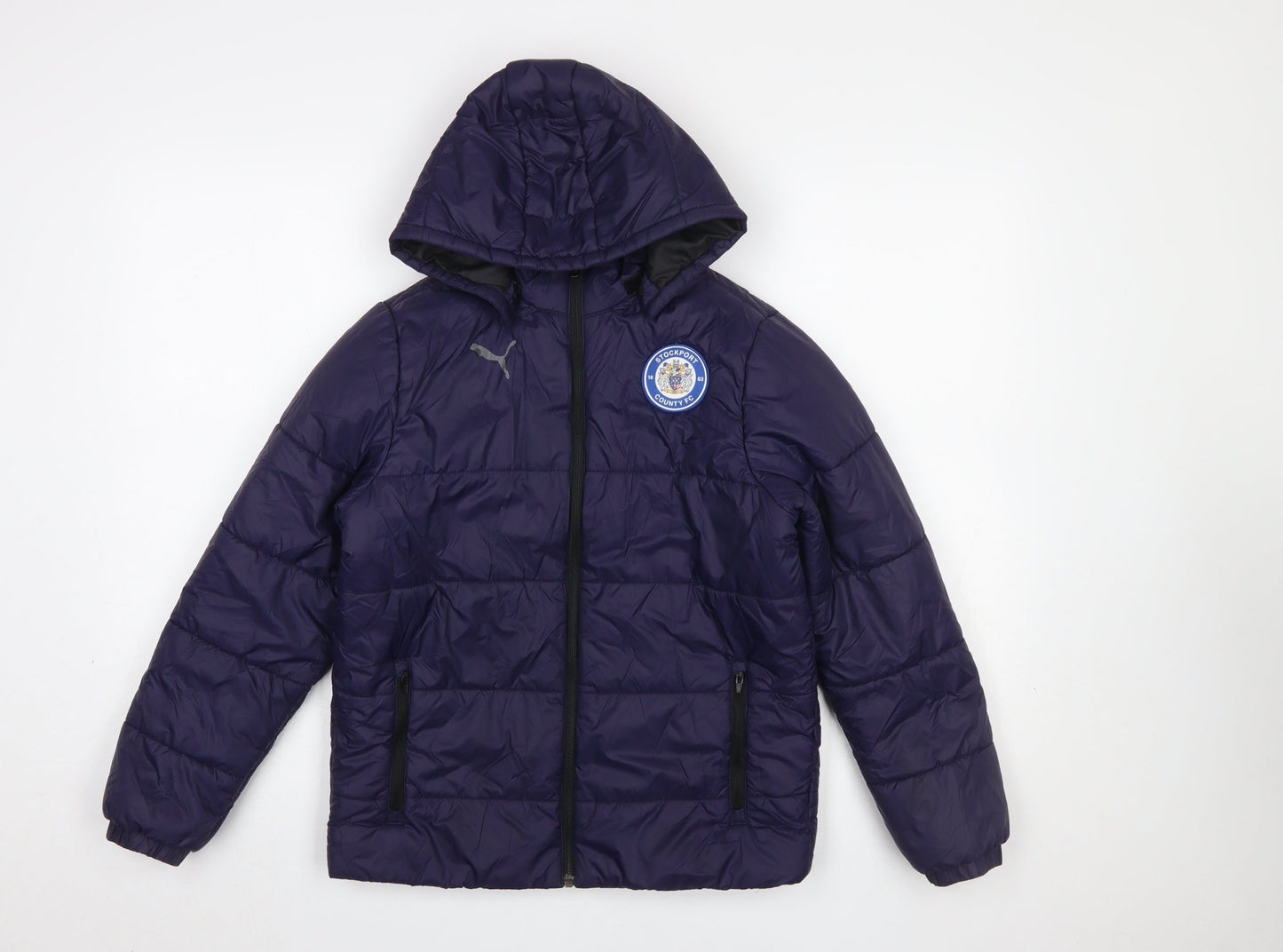 Boys UK Size 11-12 Years PUMA Blue Puffer Jacket
