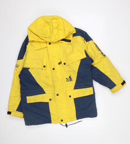 Boys UK Size 11-12 Years No Where Multicoloured Ski Jacket