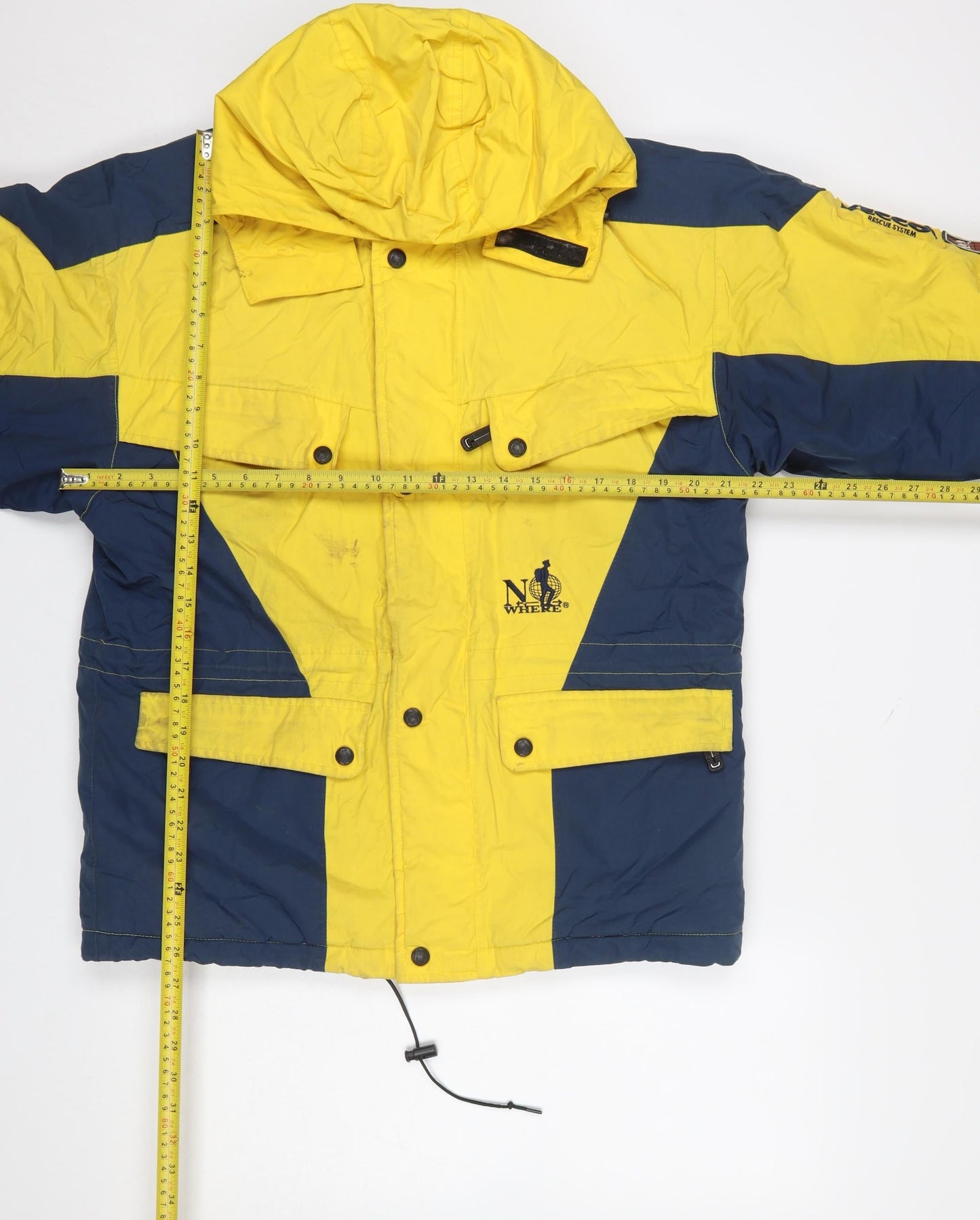 Boys UK Size 11-12 Years No Where Multicoloured Ski Jacket