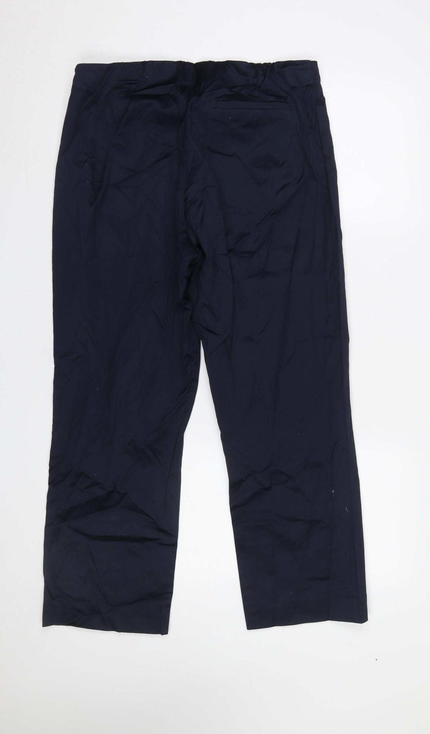 Carolyn Donnelly Women Navy Blue Chino Trousers Size 14