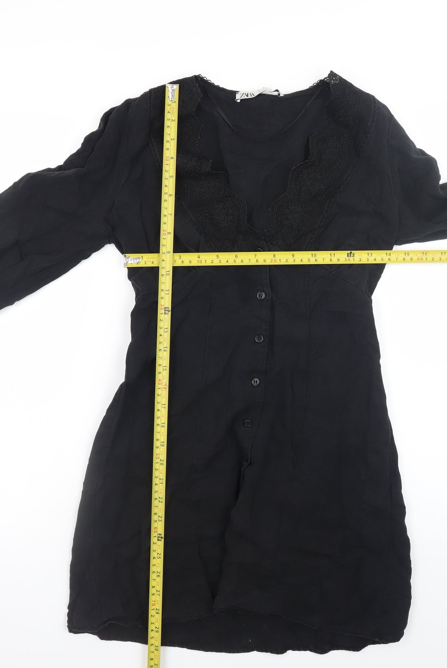Womens UK Size XS Zara Shirt Dress