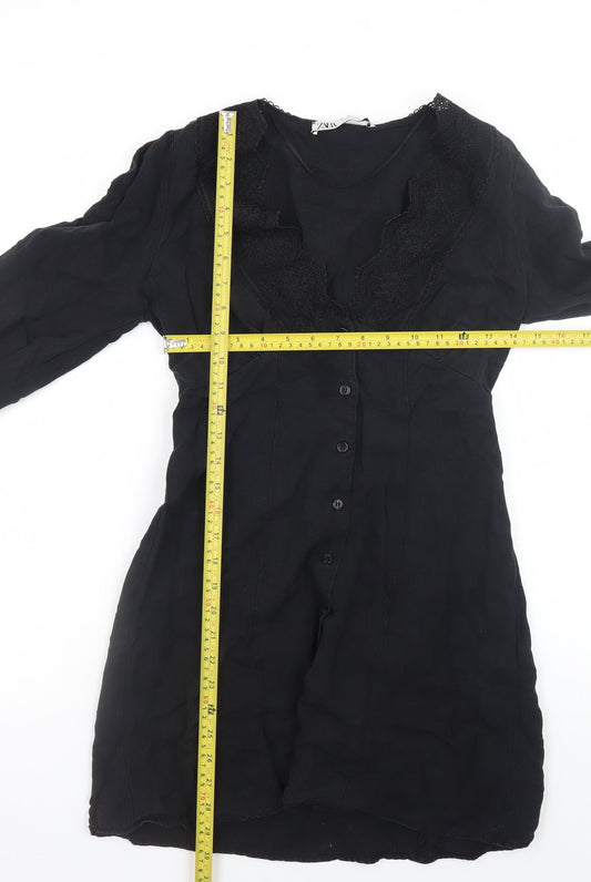 Womens UK Size XS Zara Shirt Dress