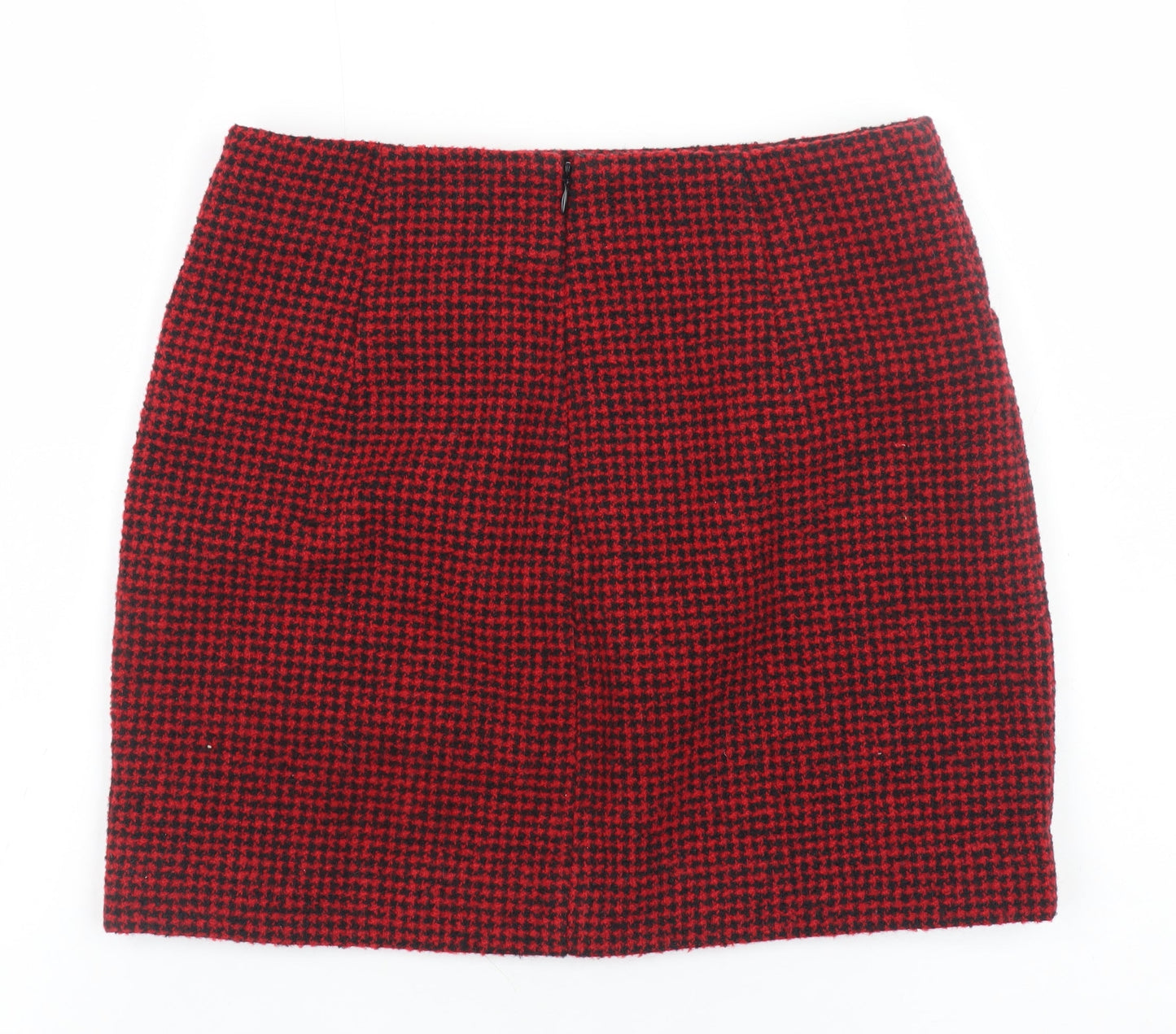 Womens UK Size S MNG Straight & Pencil Tweed Skirt