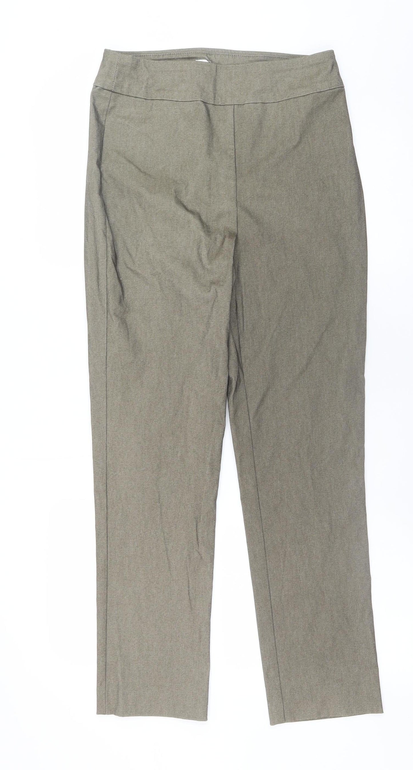Womens UK Size 10T Marla Wynne Regular Fit Dress Pants Beige Trousers