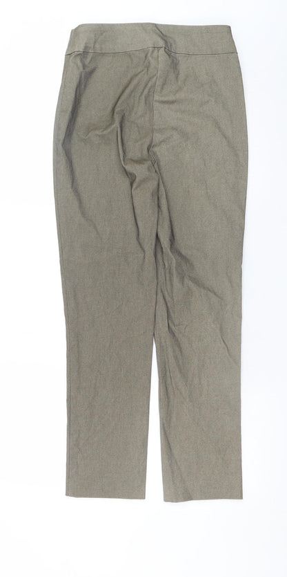 Womens UK Size 10T Marla Wynne Regular Fit Dress Pants Beige Trousers