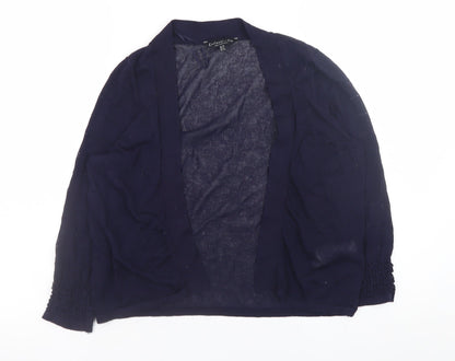 Womens UK Size 10 F&F Blue Cardigan Jumper