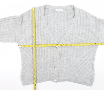 Womens UK Size 16 NEXT Grey Cardigan Jumper