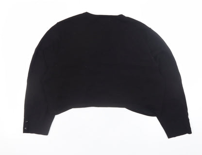Womens UK Size L Monsoon Black Cardigan Jumper