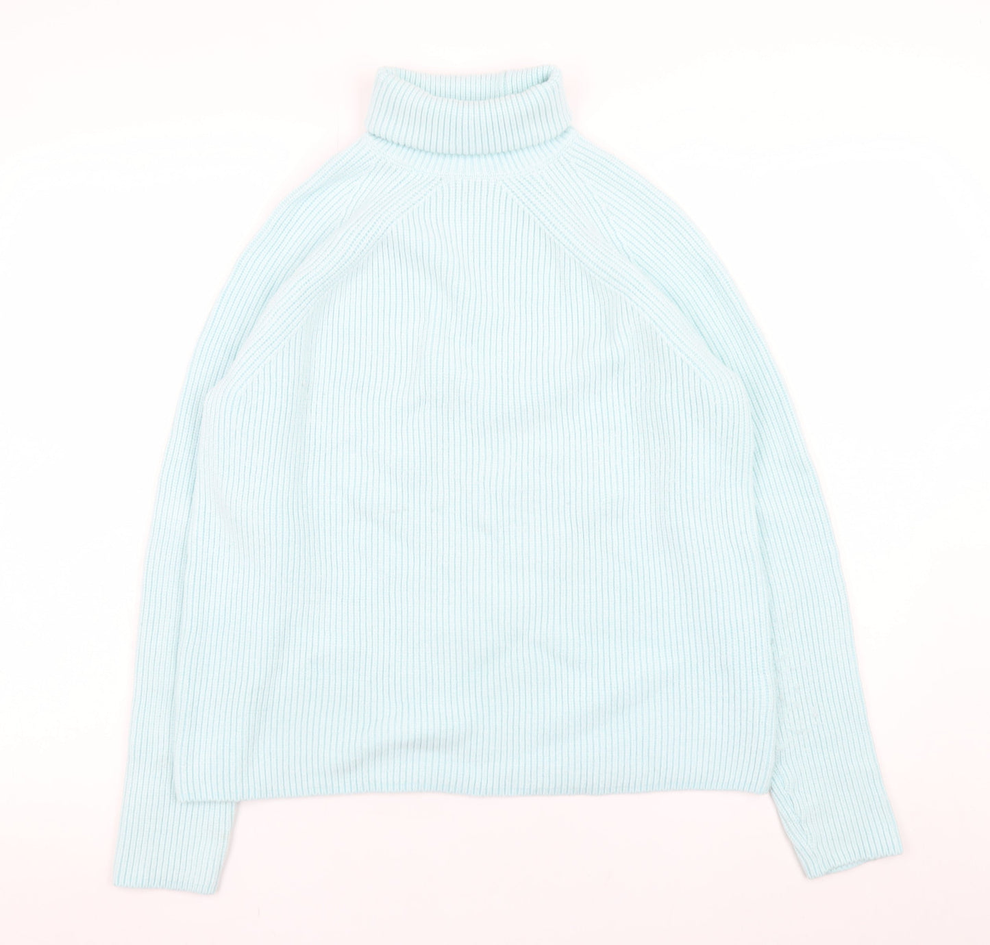 Womens UK Size M Marks and Spencer Blue Pullover Jumper