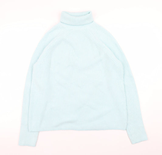 Womens UK Size M Marks and Spencer Blue Pullover Jumper