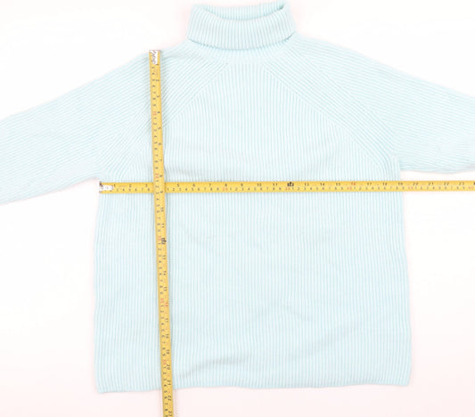 Womens UK Size M Marks and Spencer Blue Pullover Jumper