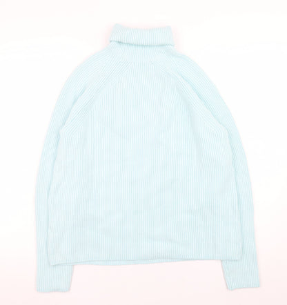 Womens UK Size M Marks and Spencer Blue Pullover Jumper