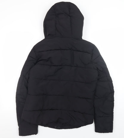 Womens UK Size 10 L.O.G.G. Black Puffer Jacket