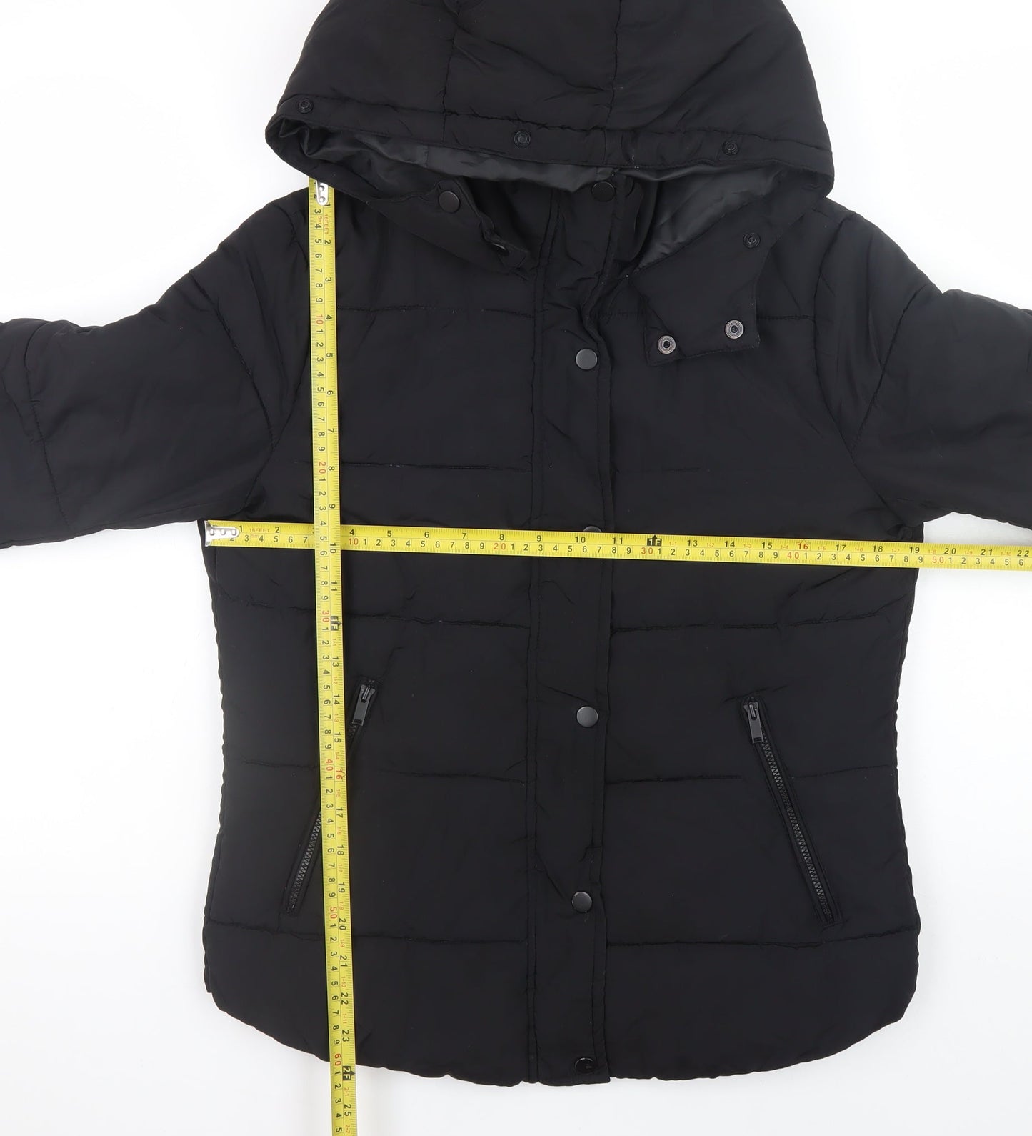 Womens UK Size 10 L.O.G.G. Black Puffer Jacket