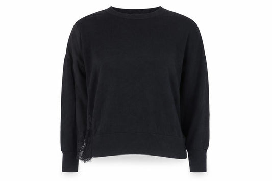 Womens UK Size M AllSaints Black Pullover Jumper