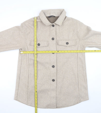 Womens UK Size M Dunnes Beige Basic Jacket