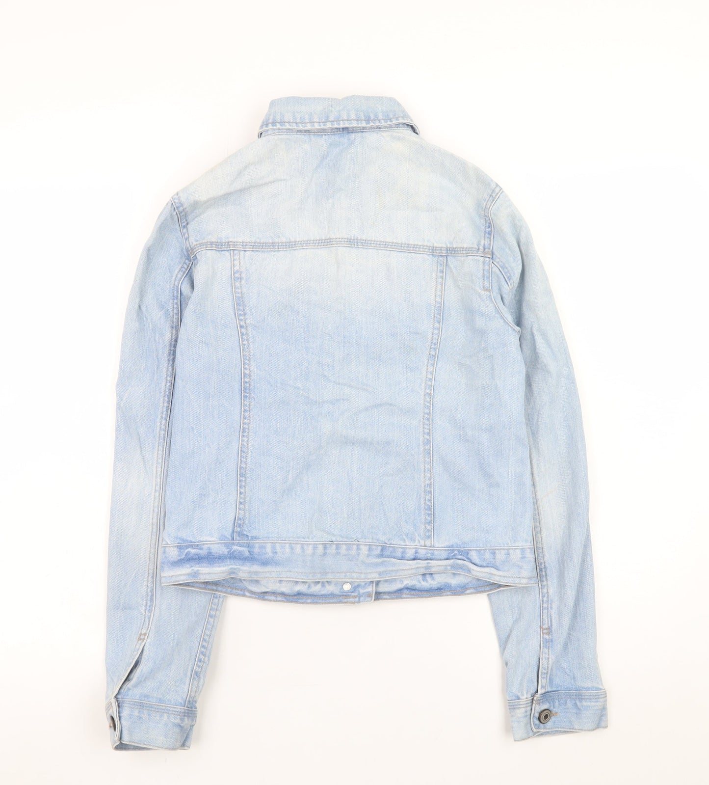 Womens UK Size 10 New Look Blue Basic Jacket