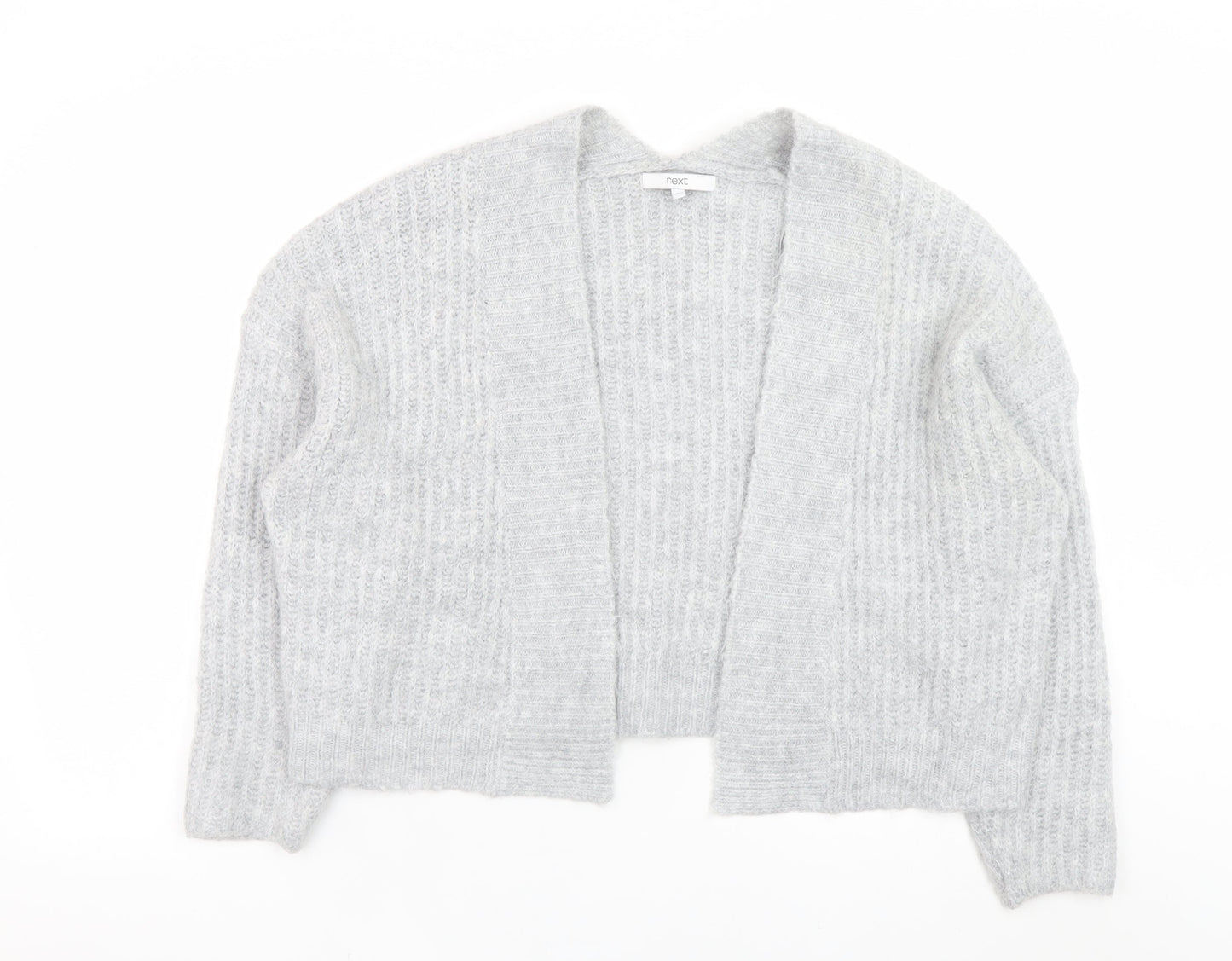 Womens UK Size M NEXT Grey Cardigan Jumper