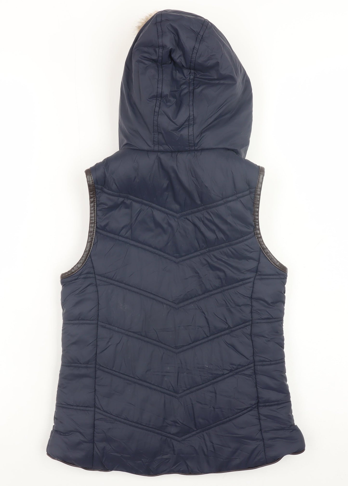 Boys UK Size 7-8 Years Firetrap Blue Puffer Jacket