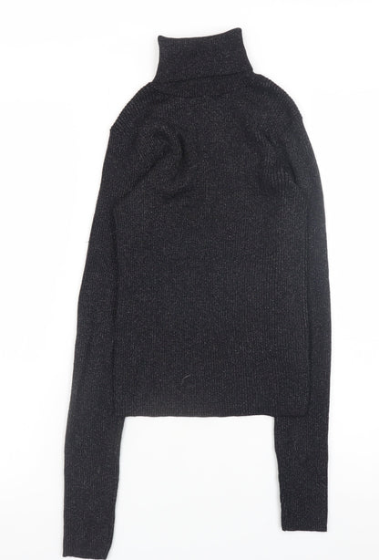 Womens UK Size XS Primark Black Pullover Jumper