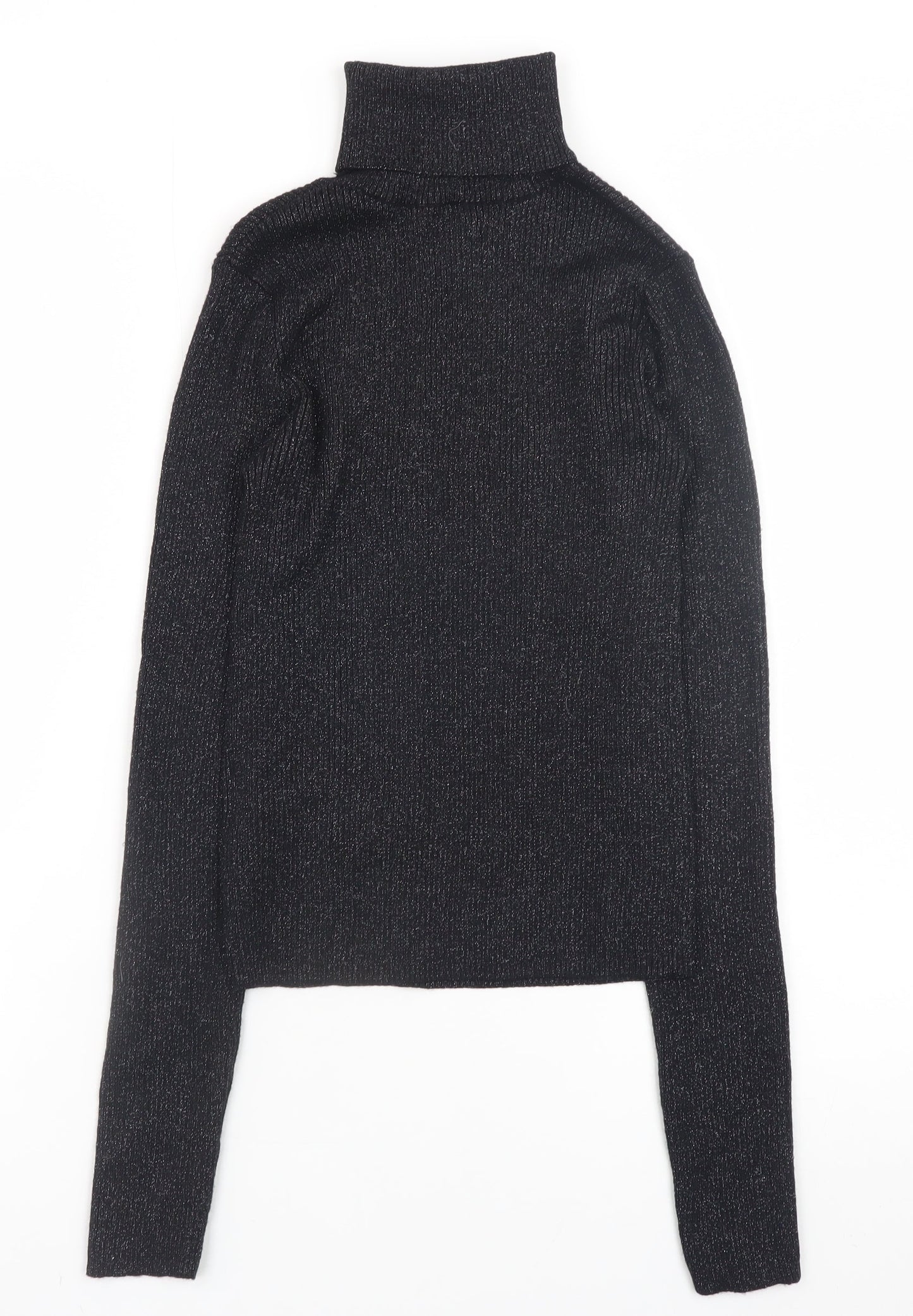 Womens UK Size XS Primark Black Pullover Jumper