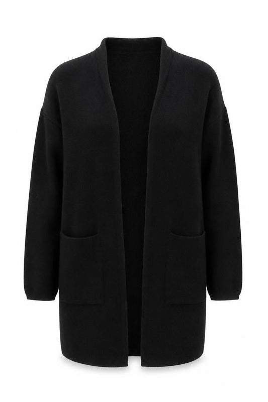 Womens UK Size S Luisa Ricci Black Cardigan Jumper