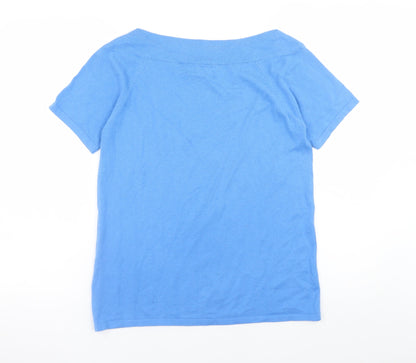 Womens UK Size 10 NEXT Blue Pullover Jumper