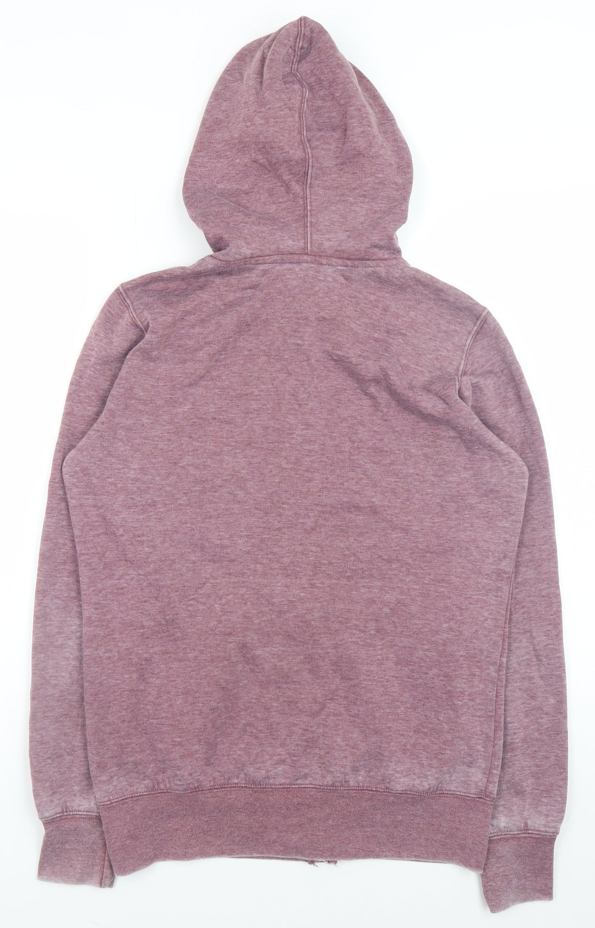 Unisex Adults UK Size S initial attraction Purple Full Zip Hoodie