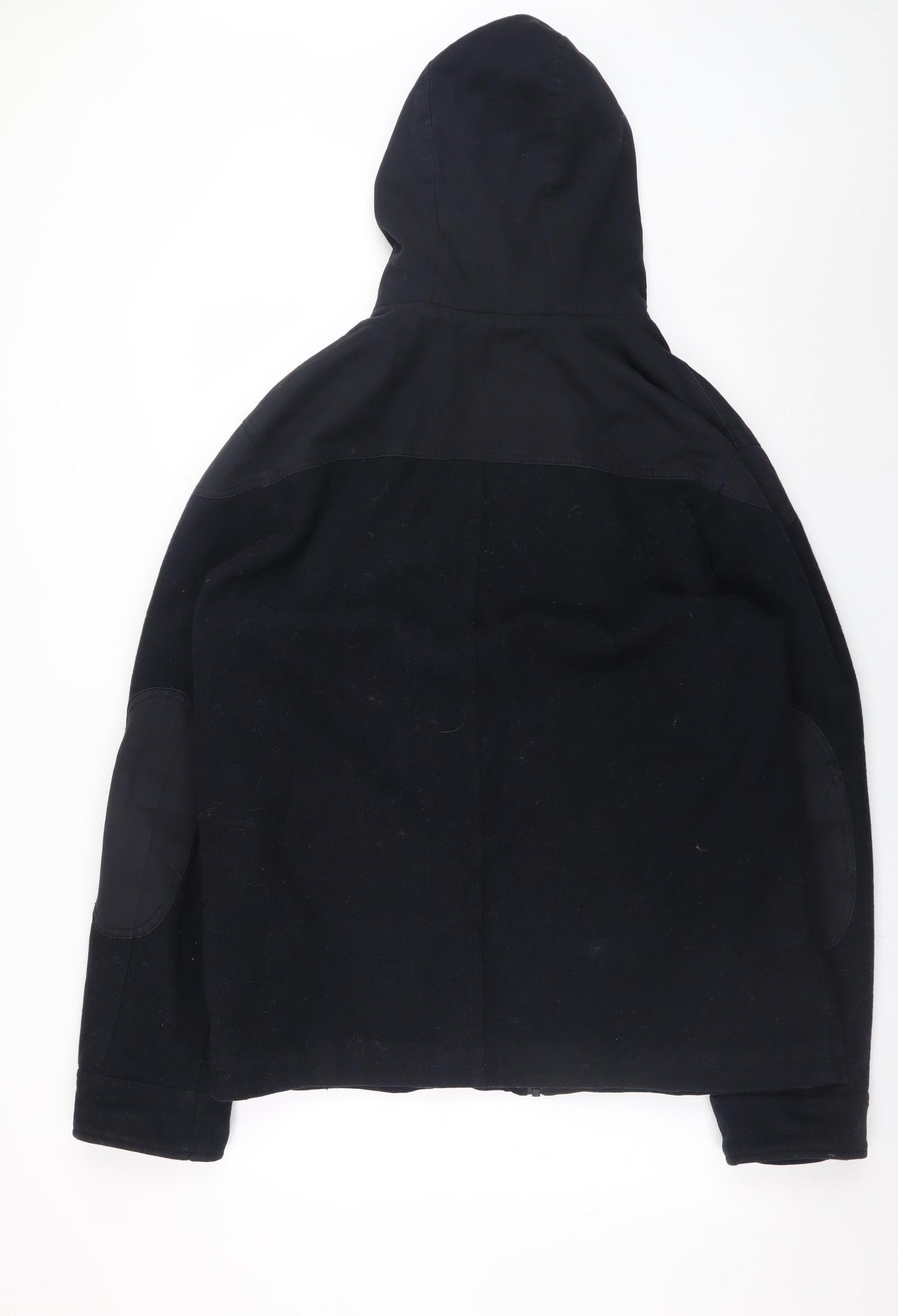Mens UK Size L NEXT Black Parka Coat